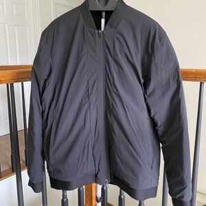 lululemon athletica intermission Black Bomber Jacket